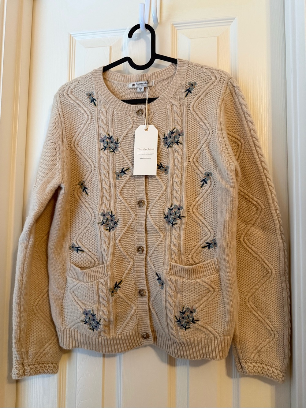 NWT Thursday Island Wool Blend Cardigan